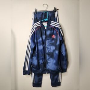 Adidas‎ Originals Kids Allover Print Camoflauge SST Tracksuit Boys Size 11 12